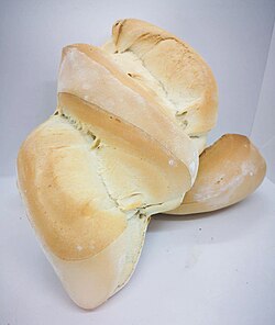 Telera cordobesa artesanal elaborada en Tres Hileras Bakery